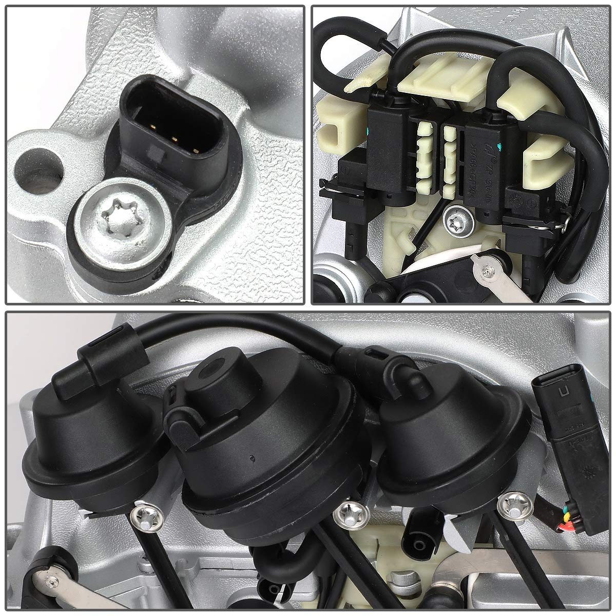 DNA Motoring OEM-ITM-007 Aluminum Engine Intake Kit - Compatible with Mercedes C230, C280, CLK350, ML450, GLK350, SLK280 - High-Performance Air Intake System for Improved Engine Efficiency - Perfect for Street Performance & Track Racing Upgrades