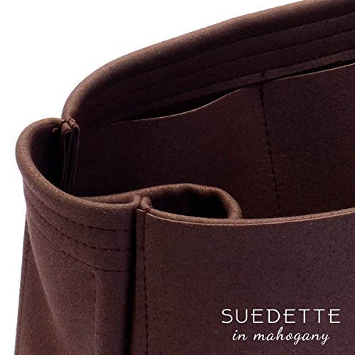 Genuine Suede Leather Handbag Organizer Insert for Berri PM & MM Designer Bags - Stylish Purse Organizer for Women, Perfect for Work, Travel & Everyday Use