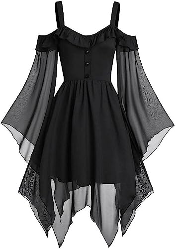 03-black Renaissance Dress