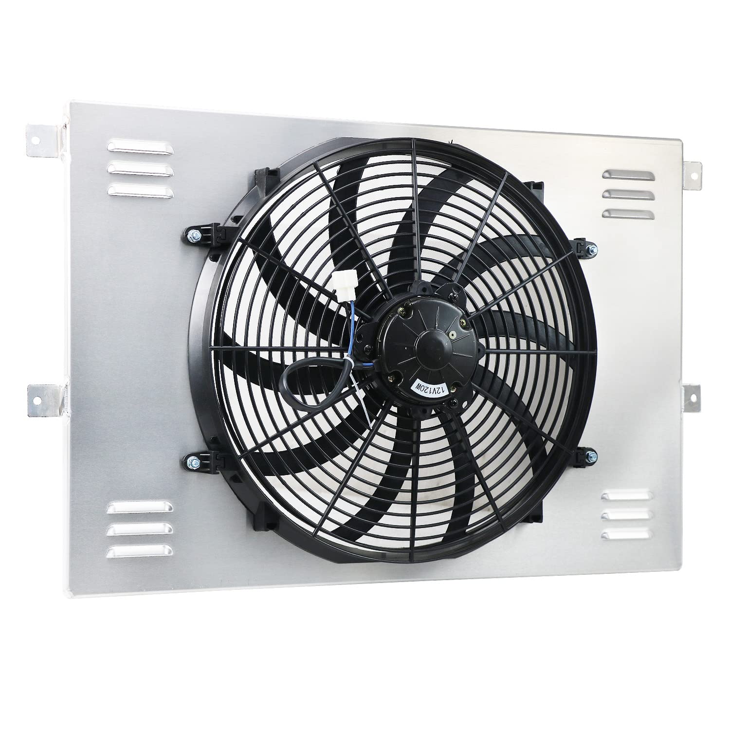 High-Performance Aluminum Radiator Shroud with 16