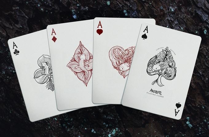 Premium Axolotl-Themed Playing Cards - Unique Collectible Card Deck for Game Nights, Magic Tricks & Gift Giving | Waterproof & Durable by Enigma Cards