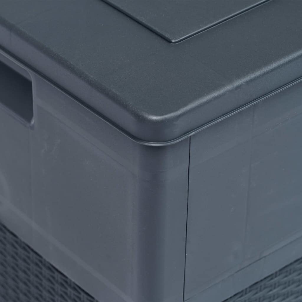 84.5 Gal Outdoor Deck Storage Box - Waterproof Patio Furniture Cover for Garden, Pool Supplies & Outdoor Mats | Heavy-Duty Anthracite Design | Fast Shipping | Perfect for Backyard, Poolside & Patio Organization