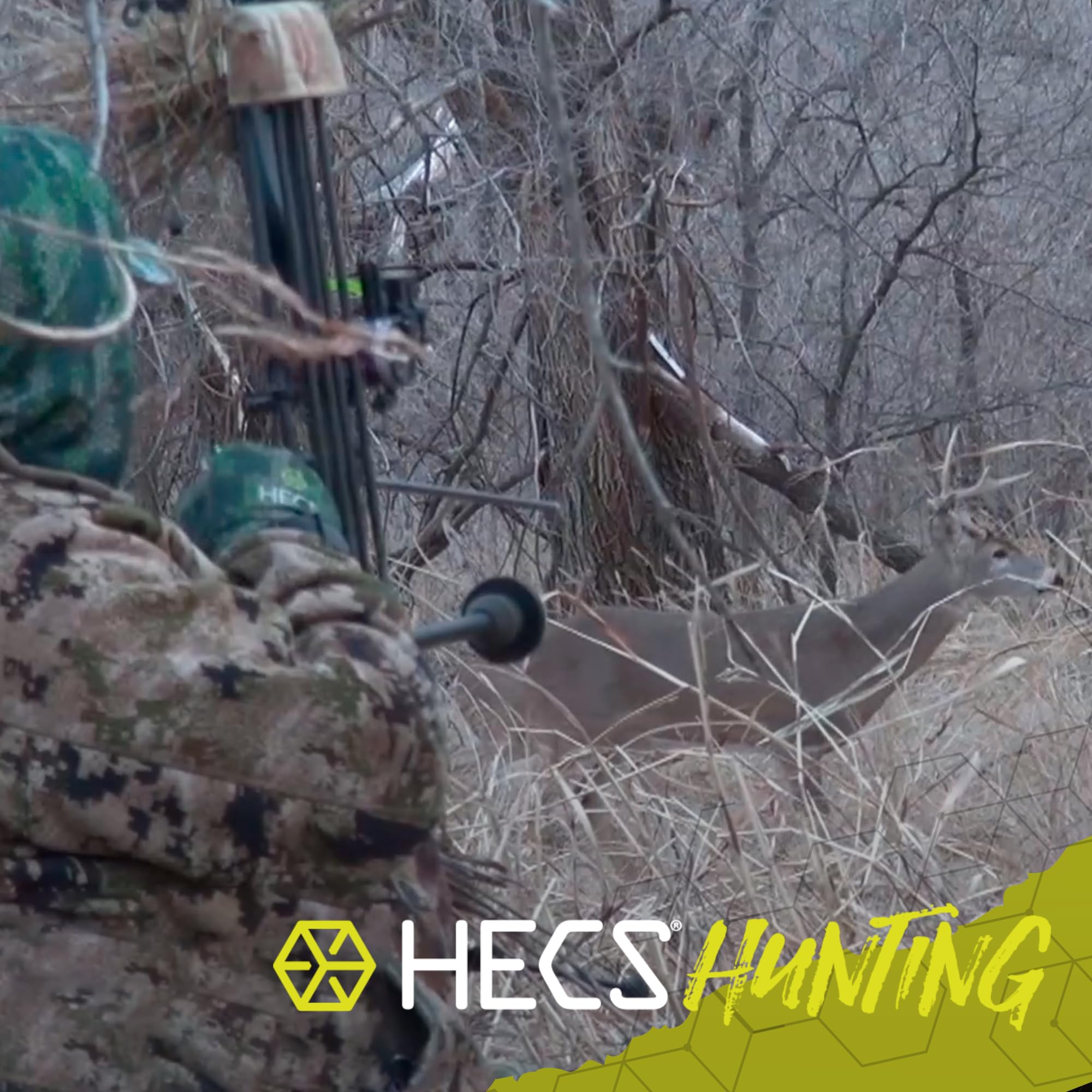 HECS Stealth Screen Hunting Hoodie with Face Mask - Camouflage Apparel for Deer, Turkey & Big Game Hunting - Unisex Outdoor Gear for Concealment & Stealth Hunting