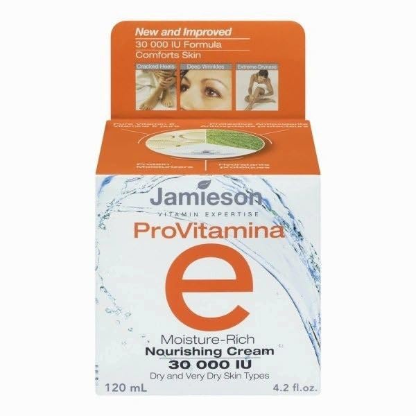 Jamieson Laboratories Moisture Rich Nourishing Face & Body Cream - 120ml Hydrating Skincare for Dry Skin - Day & Night Use for Soft, Smooth Skin