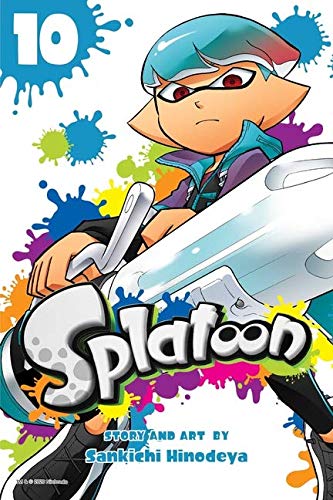 Splatoon Manga Collection - 10 Book Set by Sankichi Hinodeya | Complete Series for Fans | Perfect Gift for Gamers & Anime Lovers