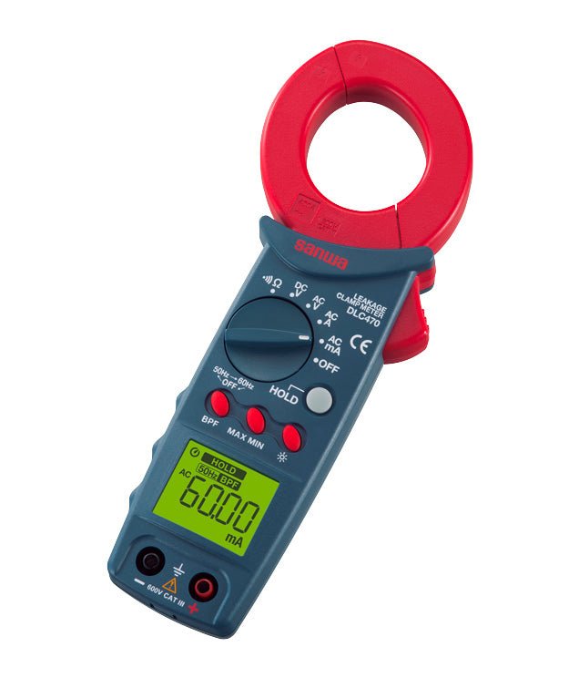 DLC470 Digital Clamp Meter - Multifunctional Leakage Current Tester for AC/DC Circuits | Perfect for Electricians, HVAC Technicians & Home Electrical Maintenance