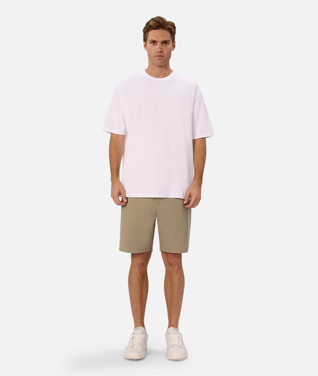 The Broadway Short - Lightweight Olive Green Casual Shorts for Men | Perfect for Summer, Travel & Outdoor Activities