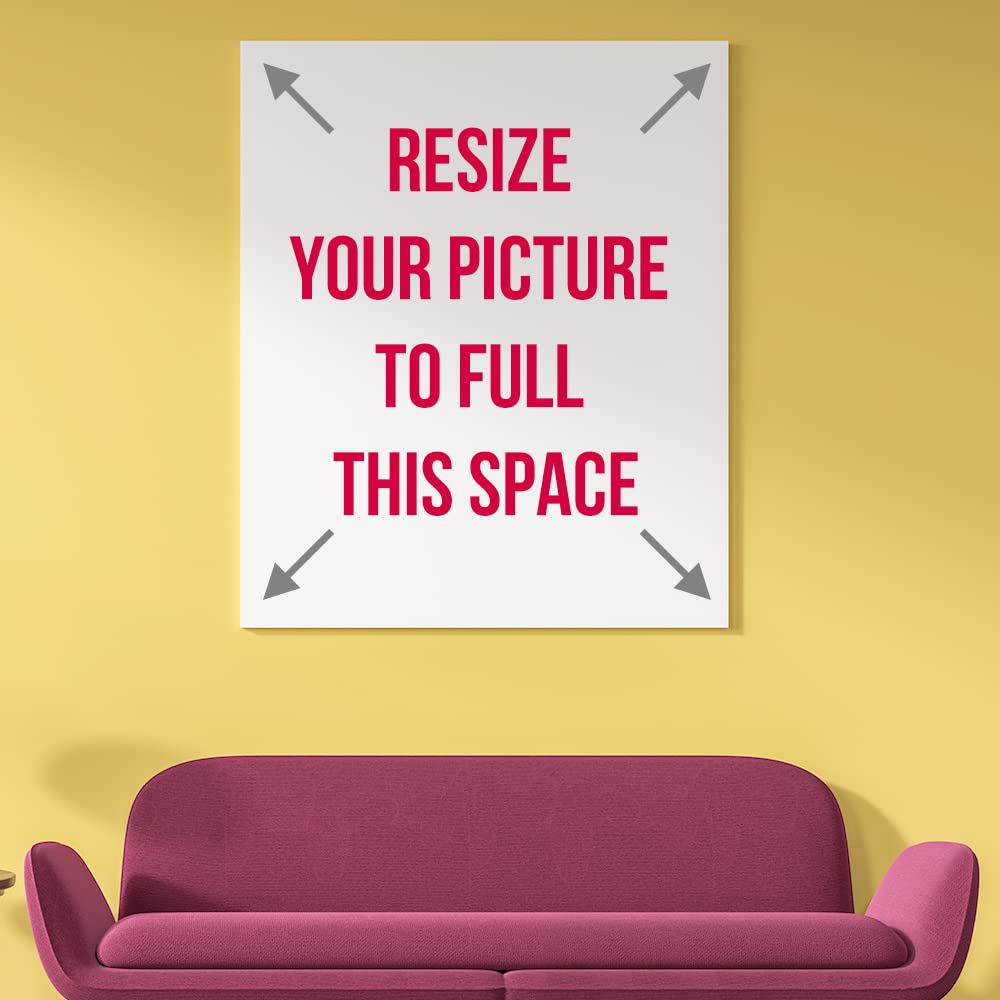 Custom Personalized Canvas Prints from Photos - Wall Art for Room Decor, Living Room, Wedding, Baby, Pet & Family Pictures | Perfect for Home Decor, Gifts & Special Occasions