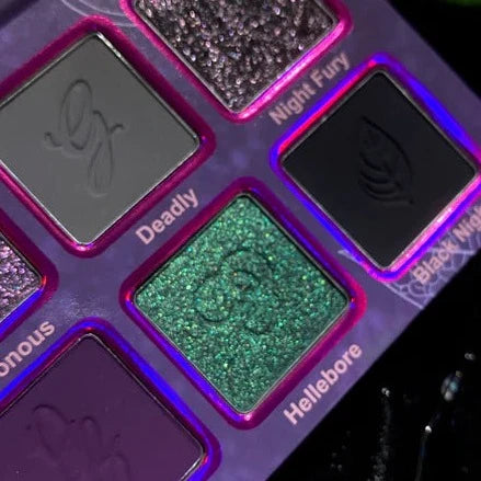 Best Nightshade Eyeshadow Palette - 12 Highly Pigmented Matte & Shimmer Shades for Day & Night Makeup Looks | Perfect for Parties, Weddings & Special Occasions
