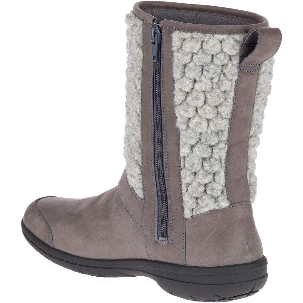 Merrell Women's Encore Kassie Tall Wool Boots - Waterproof Winter Hiking Shoes for Women - Warm & Comfortable Snow Boots for Outdoor Adventures, Walking, and Cold Weather Activities