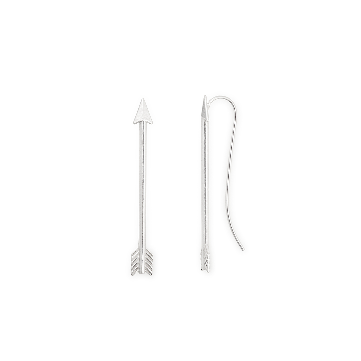 Elegant Arrow Drop Earrings for Women - Dainty Gold Plated Dangle Earrings - Perfect for Everyday Wear, Date Night & Gifting