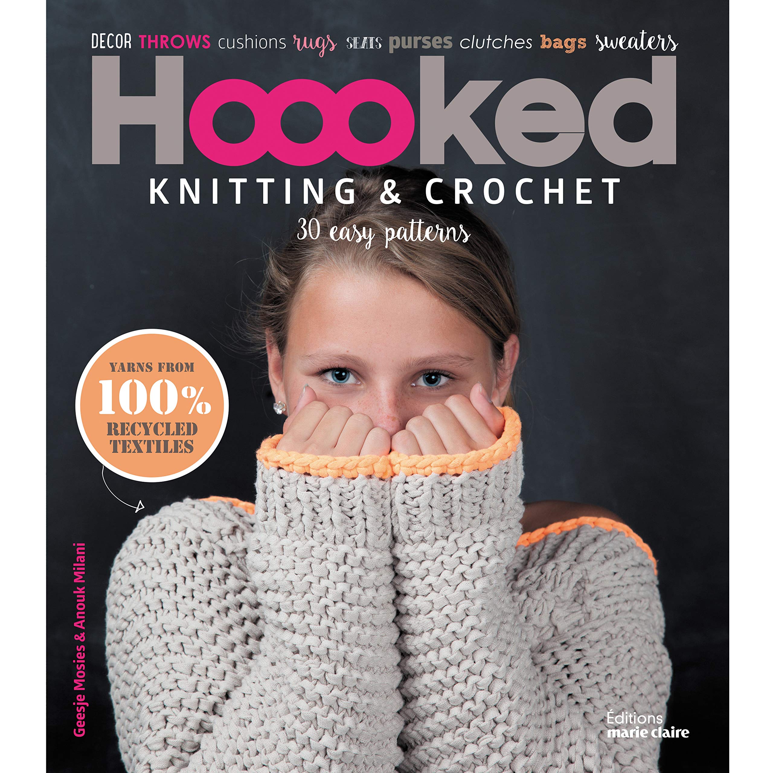 Hoooked Pattern Book - Premium Crochet and Knitting Patterns for Beginners & Experts | DIY Home Decor, Gifts & Fashion Accessories | Perfect for Crafting, Scrapbooking & Creative Projects