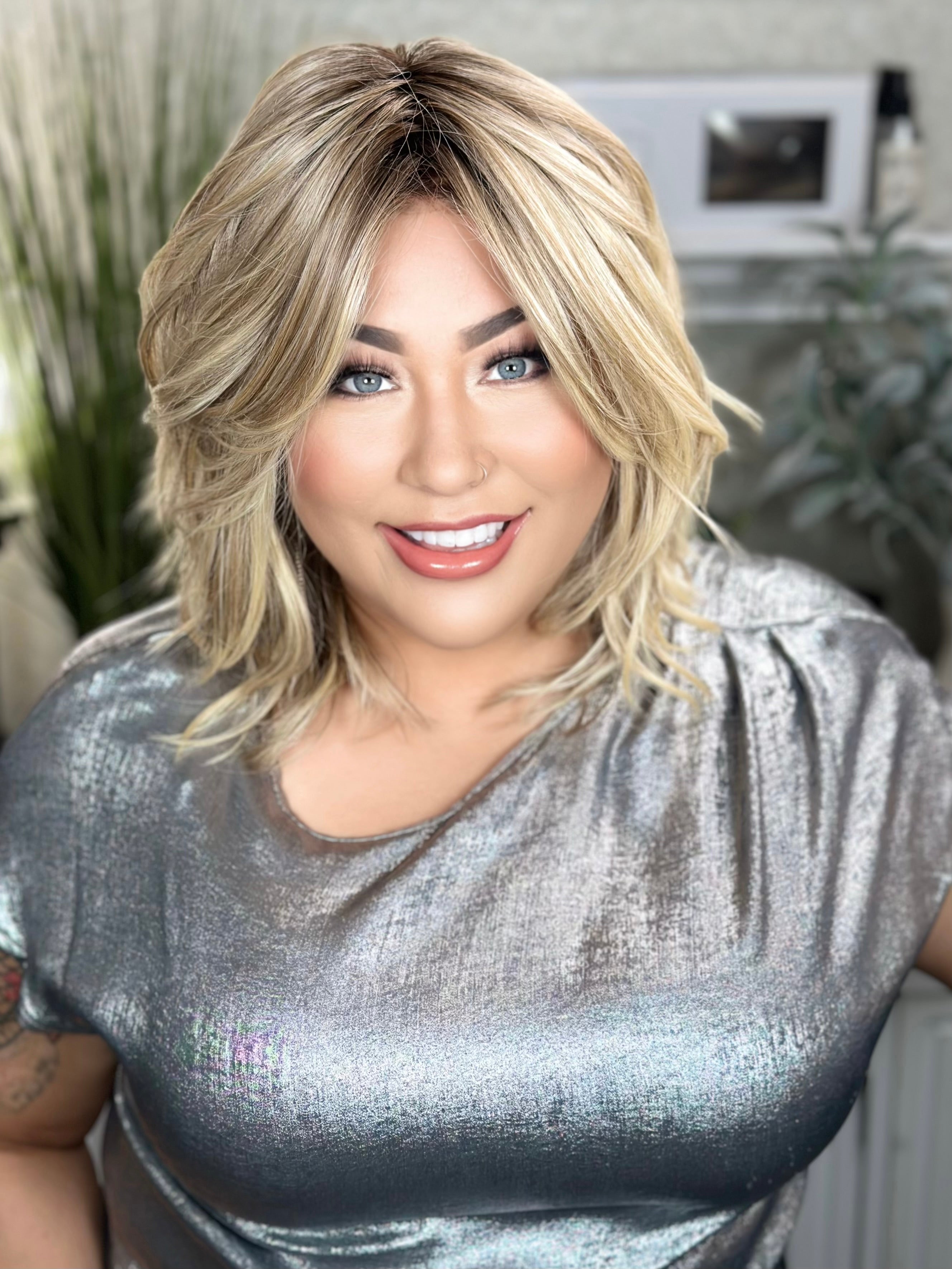 Sunlit Beige Blonde Hair Extensions - Premium Clip-in Human Hair for Women | Perfect for Parties, Weddings & Everyday Styling