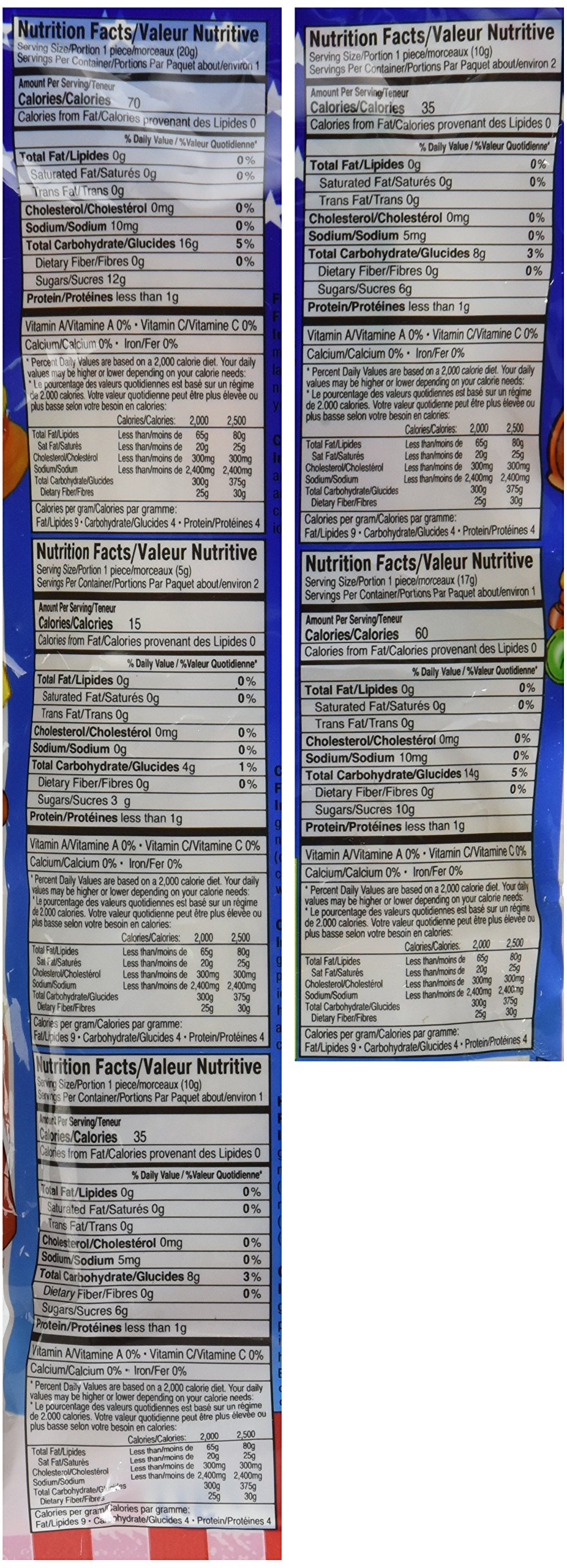 Original Mini Gummy School Lunch Bag - 2.7 Oz | Gluten Free & Nut Free Snacks for Kids | Perfect for School Lunches, Picnics & On-the-Go Snacking