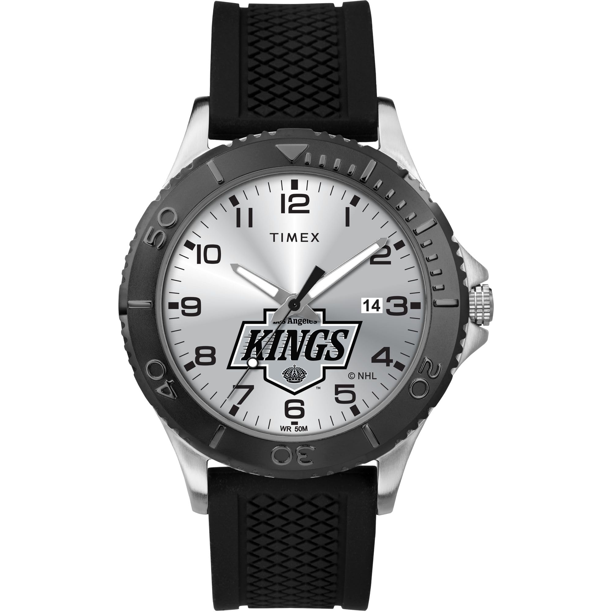 Timex NHL Men's 42mm Digital Sports Watch with Indiglo Light - Perfect for Hockey Fans, Gaming Enthusiasts & Outdoor Activities