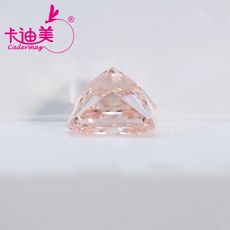 Premium VS1 Clarity CVD Lab Grown Loose Diamond - Square Shape, Pink Color with Gemstone Certificate | Perfect for Wedding Jewelry, Engagement Rings & Fine Jewelry Making