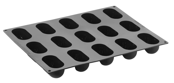 Antonio Bachour Pavoflex Silicone Mold - 15 Cavity Flexible Baking Molds for Chocolate, Candy, Desserts & DIY Crafts - Perfect for Home Baking, Party Treats & Gift Making