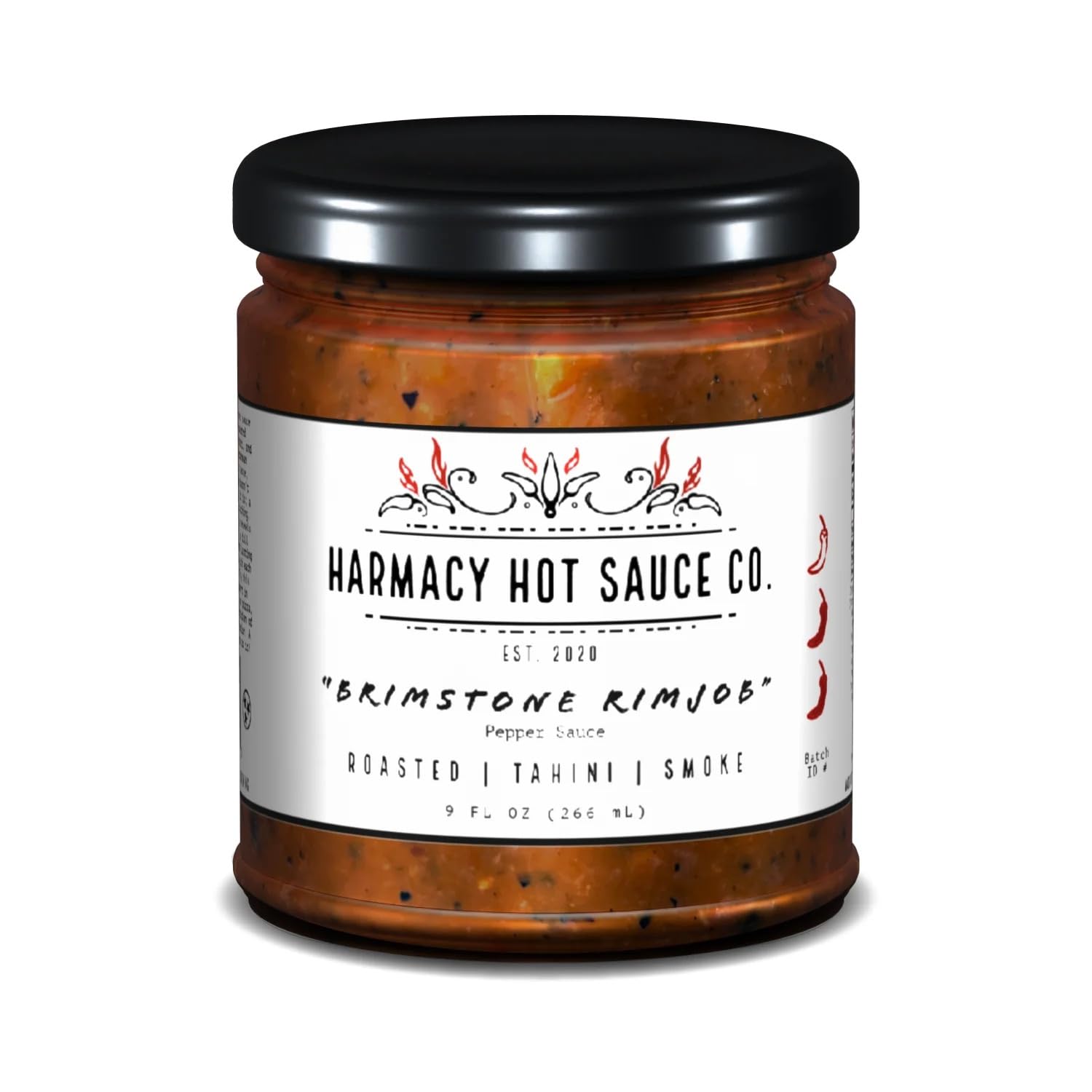 Harmacy Hot Sauce Co. - Award-Winning Gourmet Hot Sauce Gift Set (3-Pack, 9oz Jars) | Vegan, Gluten-Free, Nut-Free, Dairy-Free, Soy-Free | Perfect for Gifts, Cooking, BBQ & Spicy Food Lovers