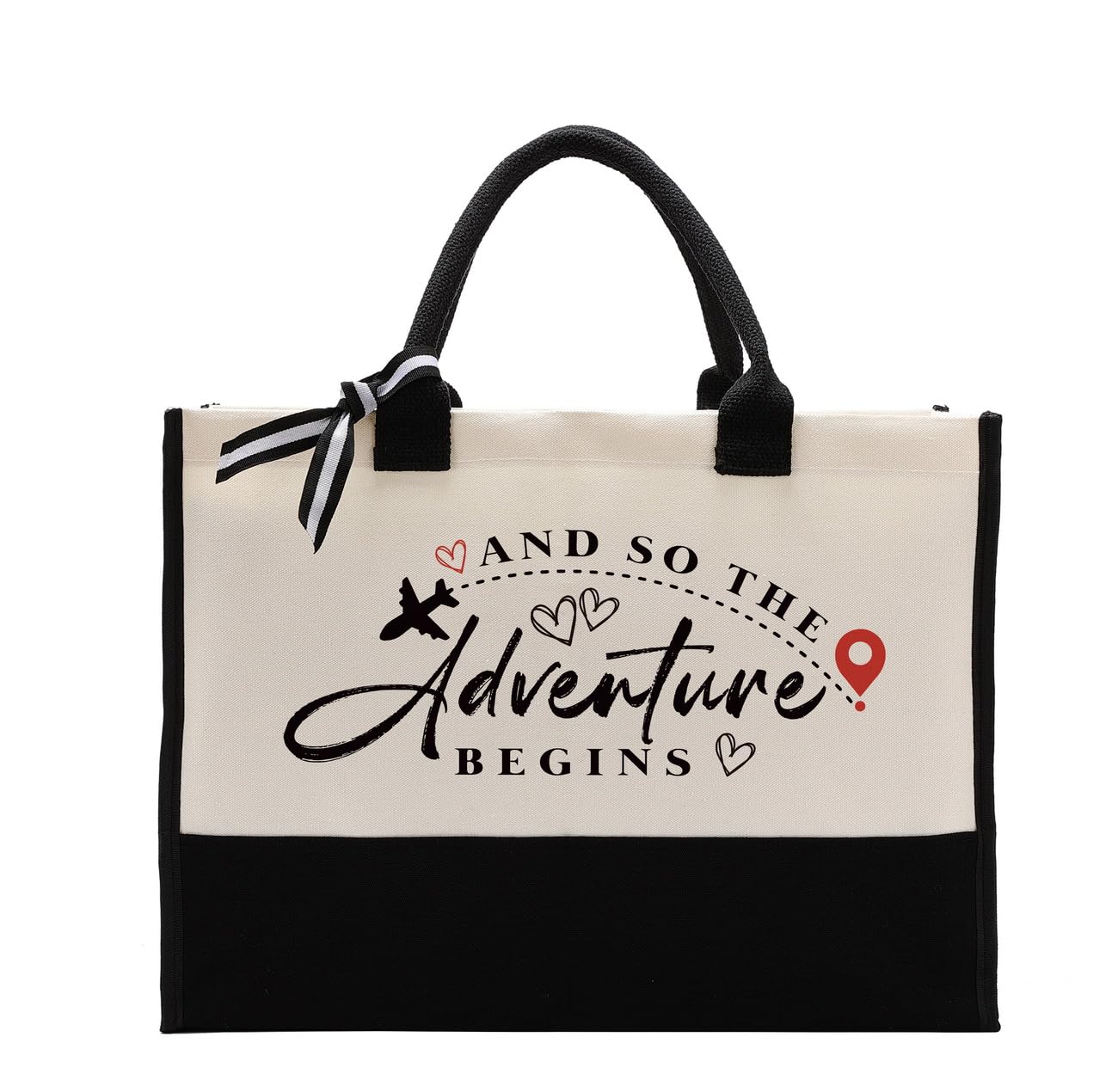 Stylish Cotton Canvas Tote Bag for Women - Eco-Friendly Reusable Shopping Bag, Perfect Gift for Travel, Beach, Work & Daily Use | Durable & Spacious Carryall for Books, Groceries & Essentials