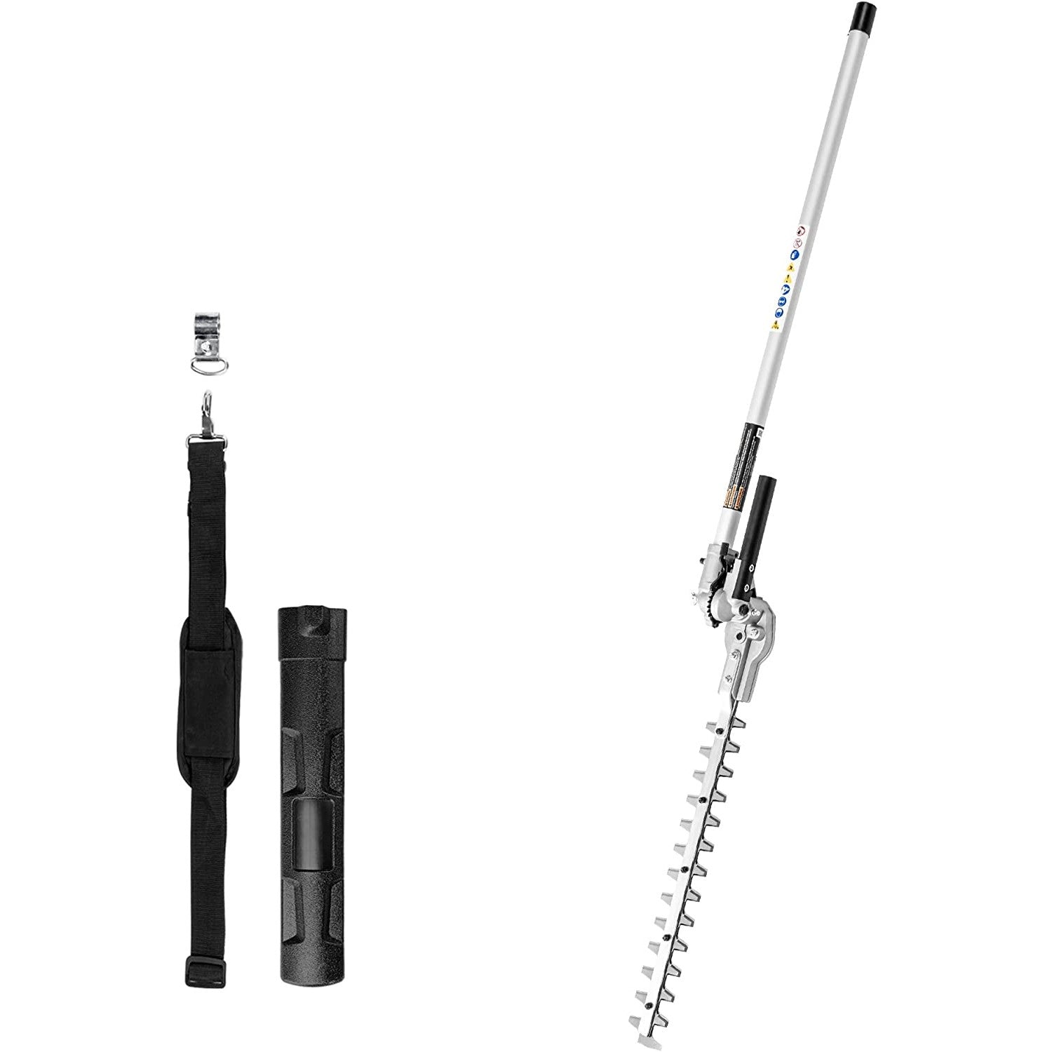 60V 16-Inch Cordless Battery String Trimmer with 5 Attachments - 4.0Ah Battery & Charger Included - Perfect for Lawn Edging, Weed Control, and Yard Maintenance