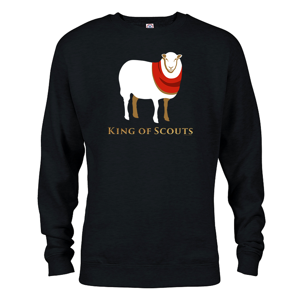 Age of Empires King of Scouts Fleece Crewneck Sweatshirt | Vintage Gaming Hoodie for Men | Warm Casual Wear for Gamers & Fans | Perfect for Gaming Nights & Outdoor Adventures