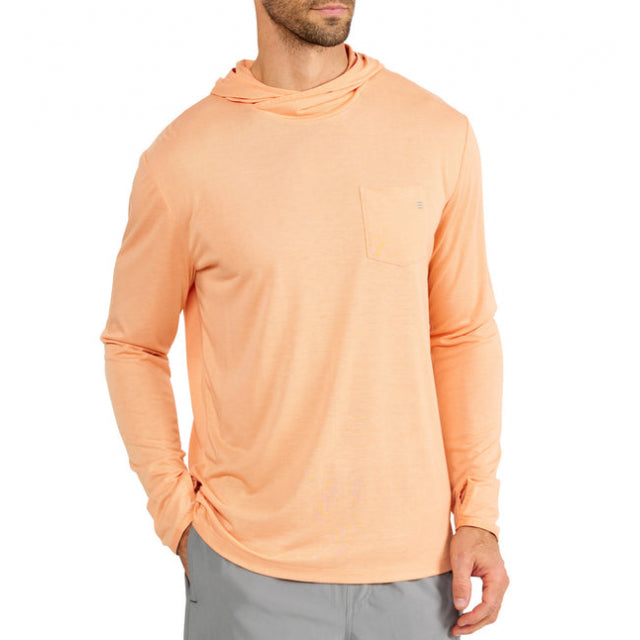 Men's Bamboo Lightweight Hoodie - Eco-Friendly & Breathable Pullover for Casual Wear, Outdoor Activities & Lounge Comfort
