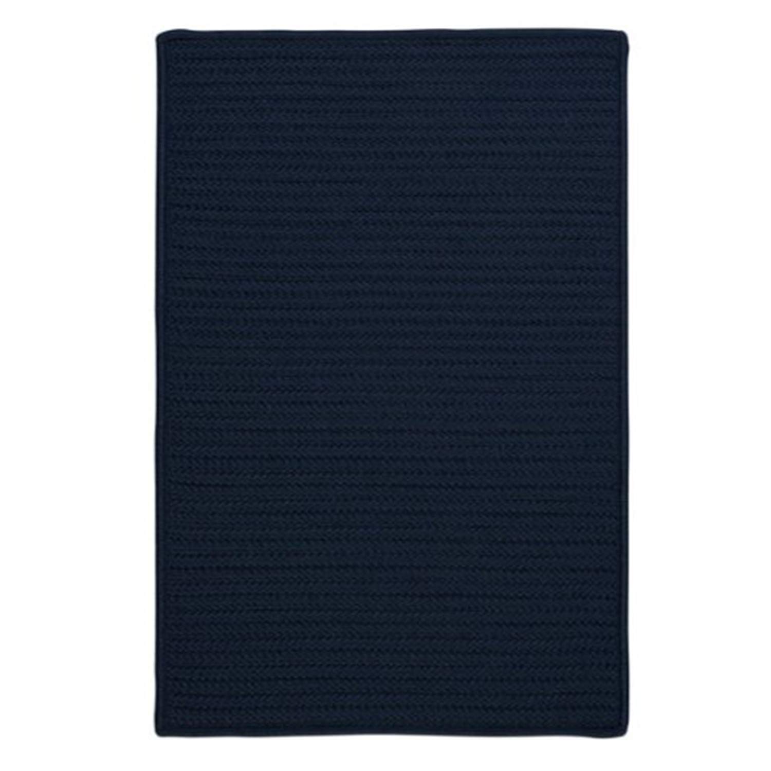 Colonial Mills Simply Home Solid Navy Chair Pads - Set of 4 Cushioned Seat Pads for Dining Chairs, Kitchen Chairs, and Office Chairs - Comfortable & Durable Home Decor