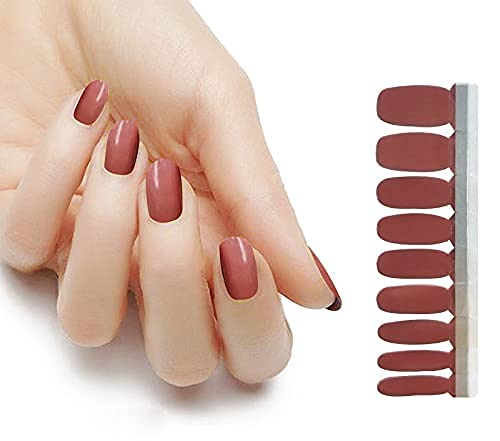 Vibrant Nail Polish Strips - Long Lasting Salon Quality for Autumn