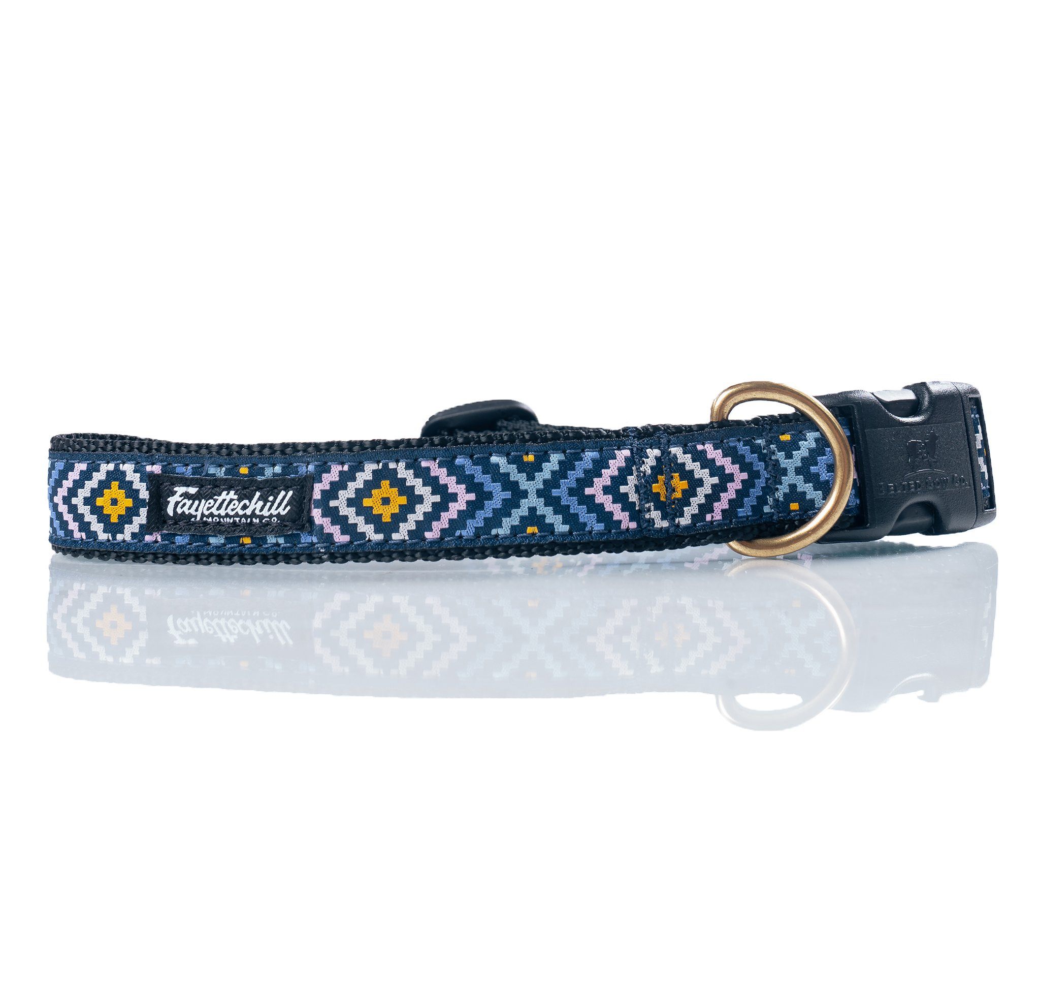 Premium Dakota Dog Collar - Adjustable Nylon Pet Collar with Metal Buckle for Small Medium Large Dogs - Perfect for Walking, Training & Outdoor Adventures