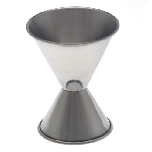 Premium 1 oz & 2 oz Double Jigger for Cocktail Making - Stainless Steel Measuring Cup for Bartenders, Home Bars & Mixology Enthusiasts - Perfect for Crafting Martinis, Old Fashioned & Cocktail Recipes