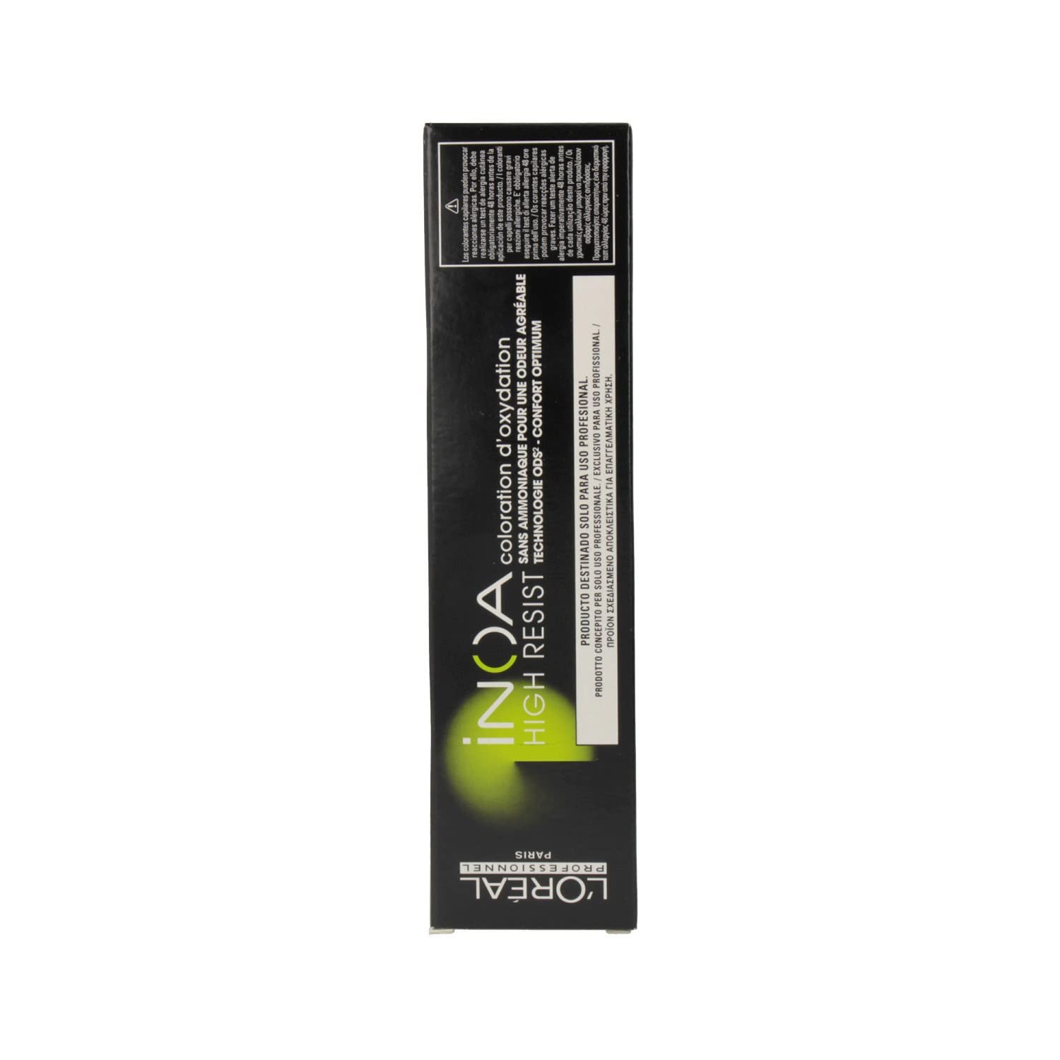 INOA Ammonia Free Permanent Hair Color 8 Light Blonde - Gentle, Long-Lasting Hair Dye for Natural-Looking Highlights at Home