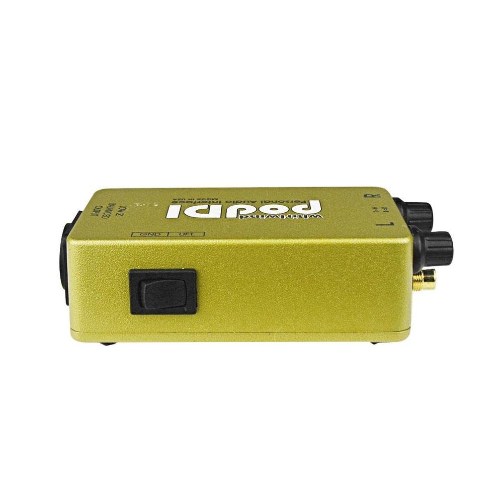 PodDI 1-Channel Passive Direct Box for iPod & iPhone - Studio Recording, Live Performance & Audio Interface Connectivity