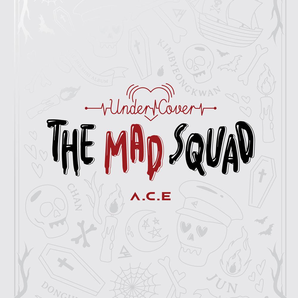 A.C.E 3rd Mini Album 'UNDER COVER : THE MAD SQUAD' Kpop CD + Poster | Limited Edition Collectors Item for Kpop Fans, Gift for Music Lovers, Perfect for Birthday & Special Occasions