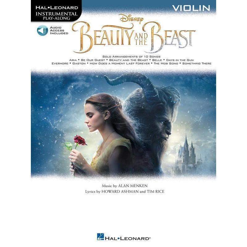 Beauty and the Beast Violin Sheet Music Book with Online Audio Access - Perfect for Violin Students, Performances & Disney Music Lovers