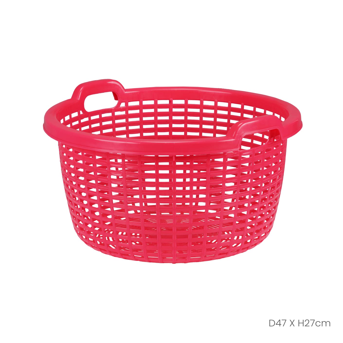 RODAN Medium Laundry Basket (8148) - Foldable & Durable for Bedroom, Bathroom, and Dorm Organization
