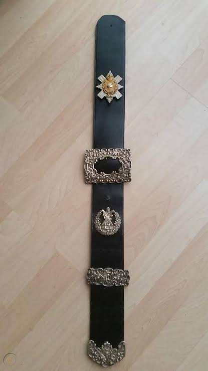 Black Watch Saint Andrews Badge - Premium Scottish Military Insignia for Uniforms, Collectors & Historical Reenactments
