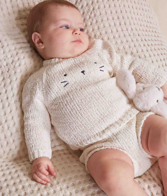 BUHO BB BUNNY TOP for Baby Girls & Boys (6-24 Months) - Soft Cotton Cute Bunny Print T-Shirt for Playdates, Photoshoots & Everyday Wear