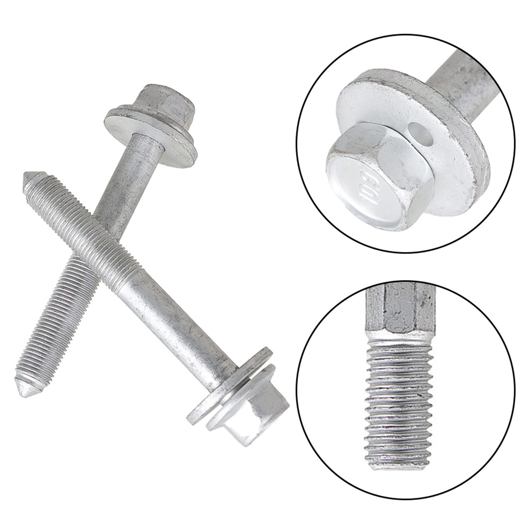 GXYWADY Rear Crossmember Subframe Bolt Kit Replacement for Jeep Compass, Patriot, Dodge Caliber 2007-2017 - OEM 68211932AB 6508510AA 6508486AA 6508487AA 6104711AA 68211933AB - Perfect for Off-Road Repairs & Suspension Maintenance