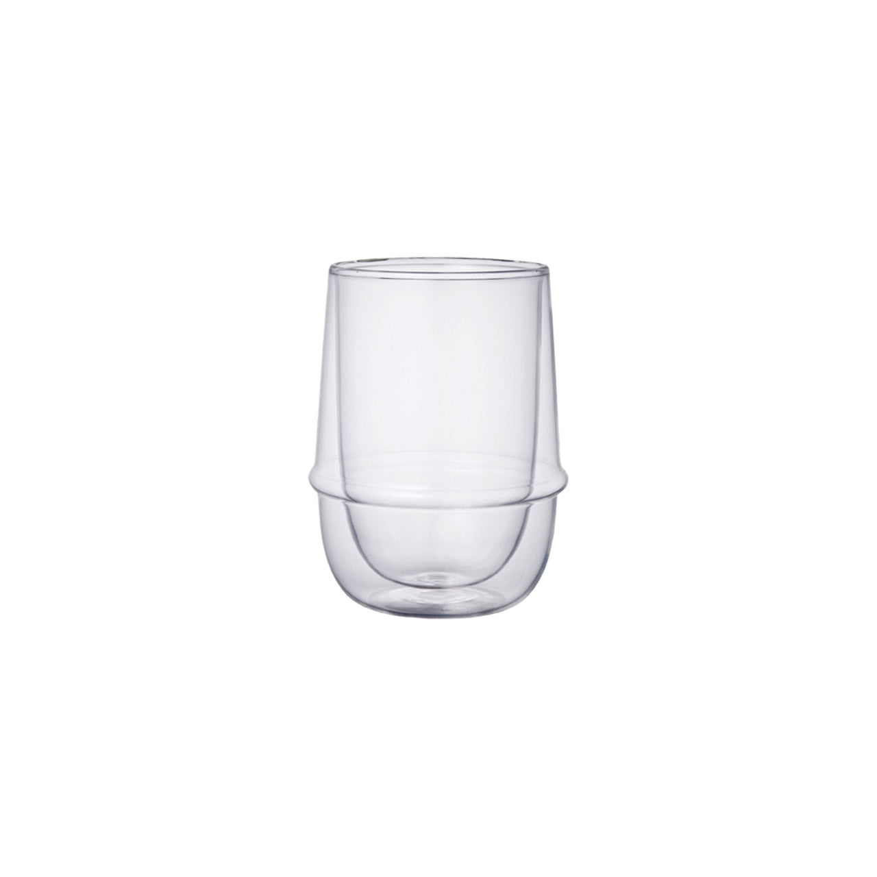 Premium Kronos Double Wall Insulated Iced Tea Glass - 350ml (12oz) BPA-Free Shatterproof Tumbler for Hot & Cold Drinks - Perfect for Iced Coffee, Lemonade, Smoothies at Home, Office or Outdoor Picnics