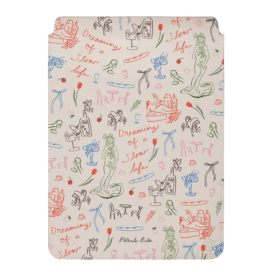 Premium Muse Dreams Laptop & iPad Sleeve Case - Protective Neoprene Cover for MacBook, iPad Pro, Air - Perfect for Work, Travel & School Accessories