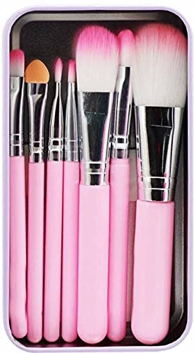 TYAGIRL 8-Piece Makeup Brush Set with Mushroom Sponge Blender - Professional Cosmetic Brushes for Foundation, Eyeshadow, Blush & Contouring - Perfect for Everyday Makeup & Travel