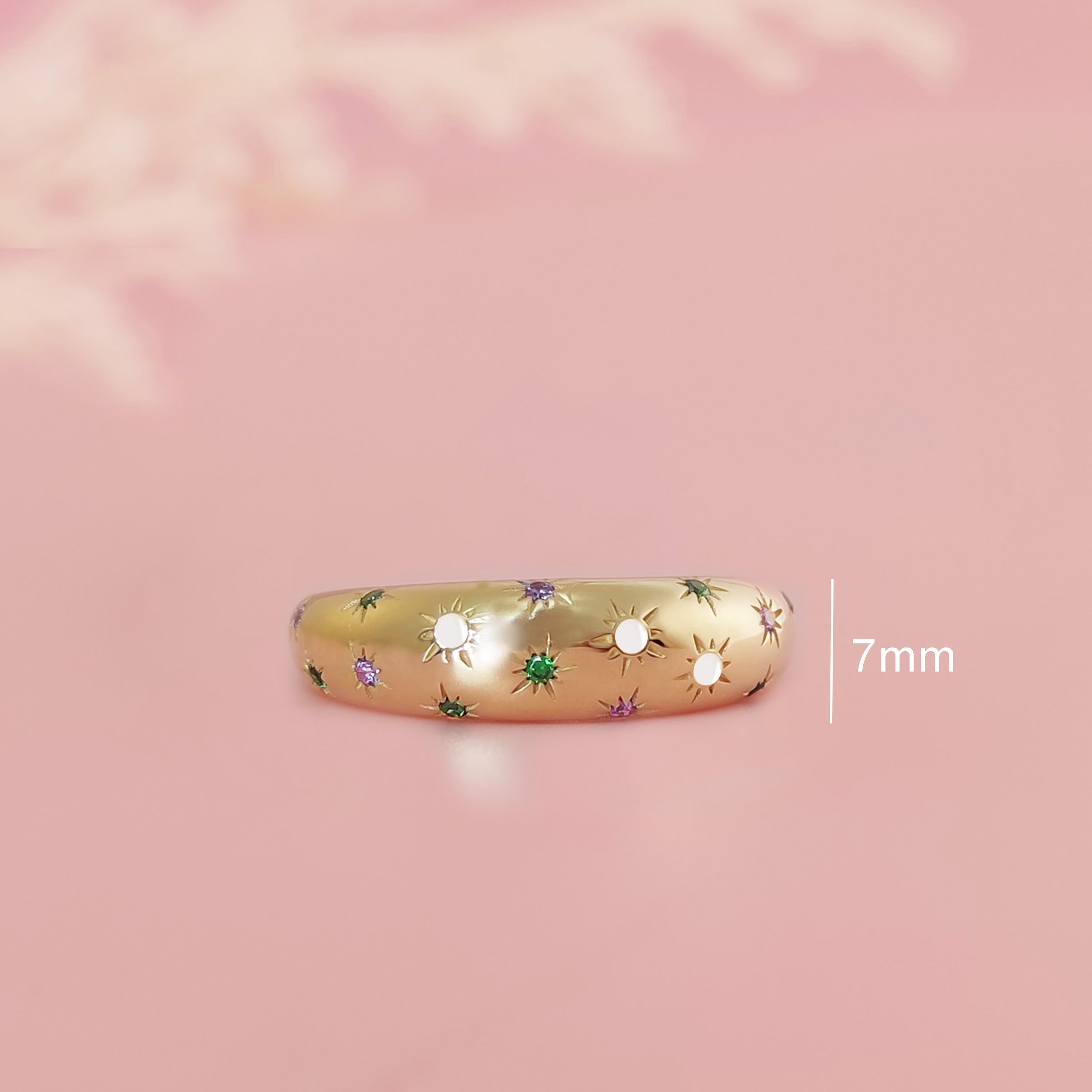 Stellar Bliss: Personalized Birthstone Breast Milk Ring for Moms – Perfect for Mother's Day, Baby Showers & Keepsake Jewelry