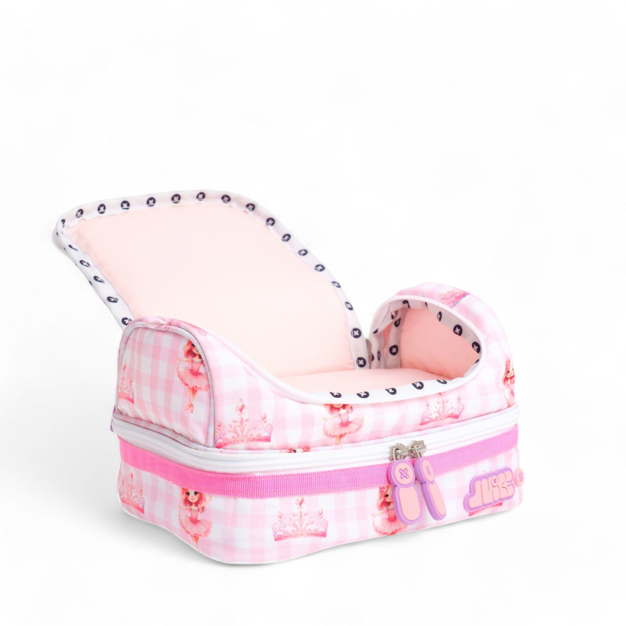 Stylish Insulated Ballerina Lunch Bag for Women & Girls - Perfect for School, Work, Picnics & Dance Classes