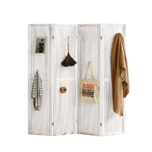 4 Panel With Holes-white