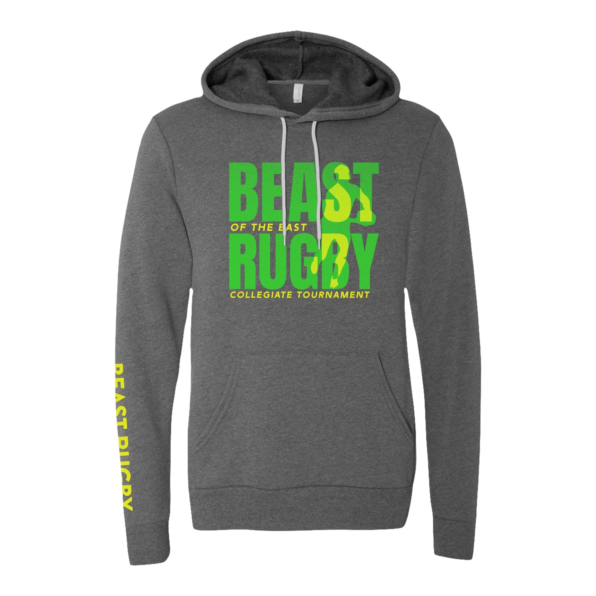 BOE '22 Beast Rugby Hoodie - Men's Warm Fleece Pullover for Rugby Fans | Perfect for Game Day, Training & Casual Wear