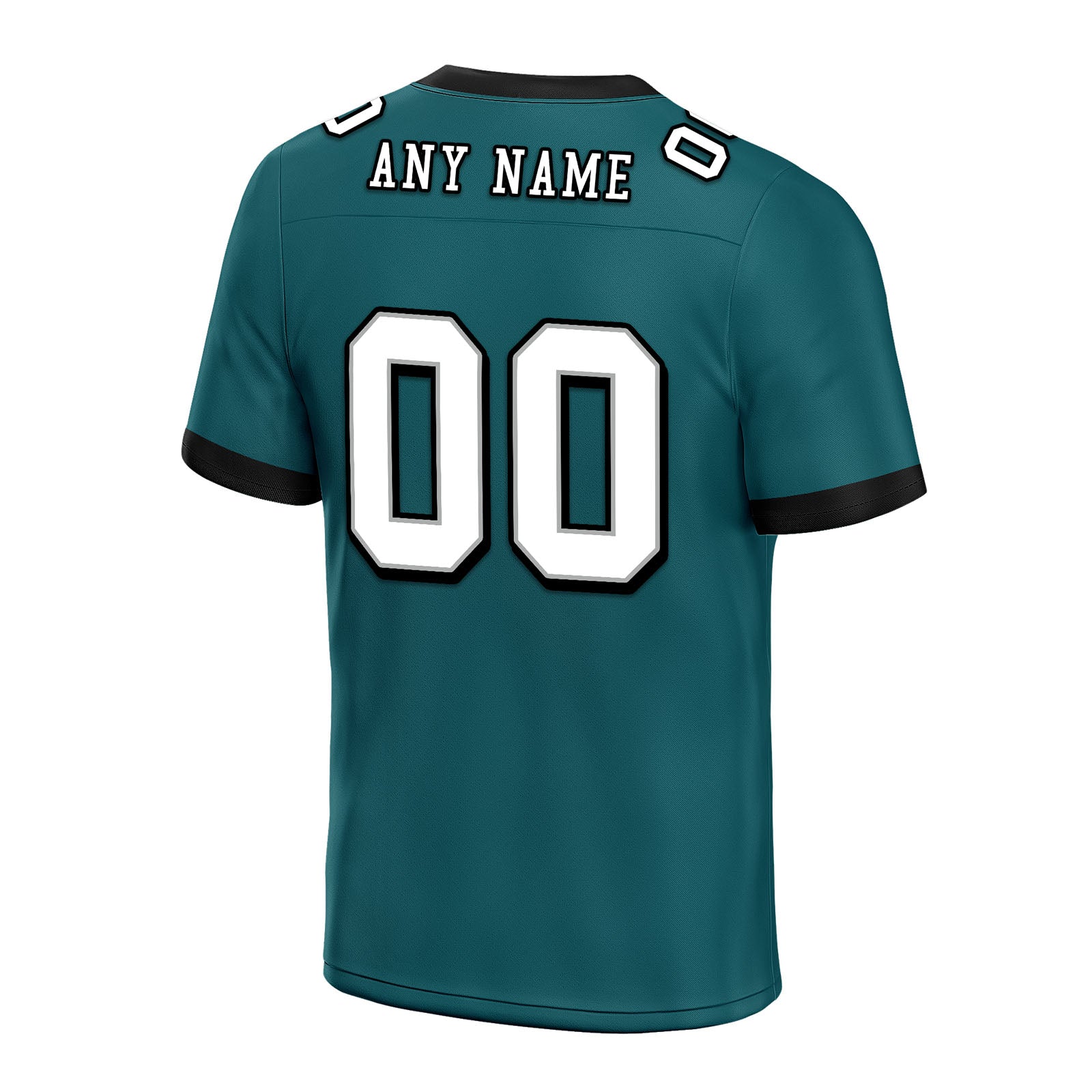 Custom Dark Green & Black Philadelphia Eagles Personalized Authentic Football Jersey FBJ02 E0605 - Perfect for Game Day, Tailgating & Fan Gifts