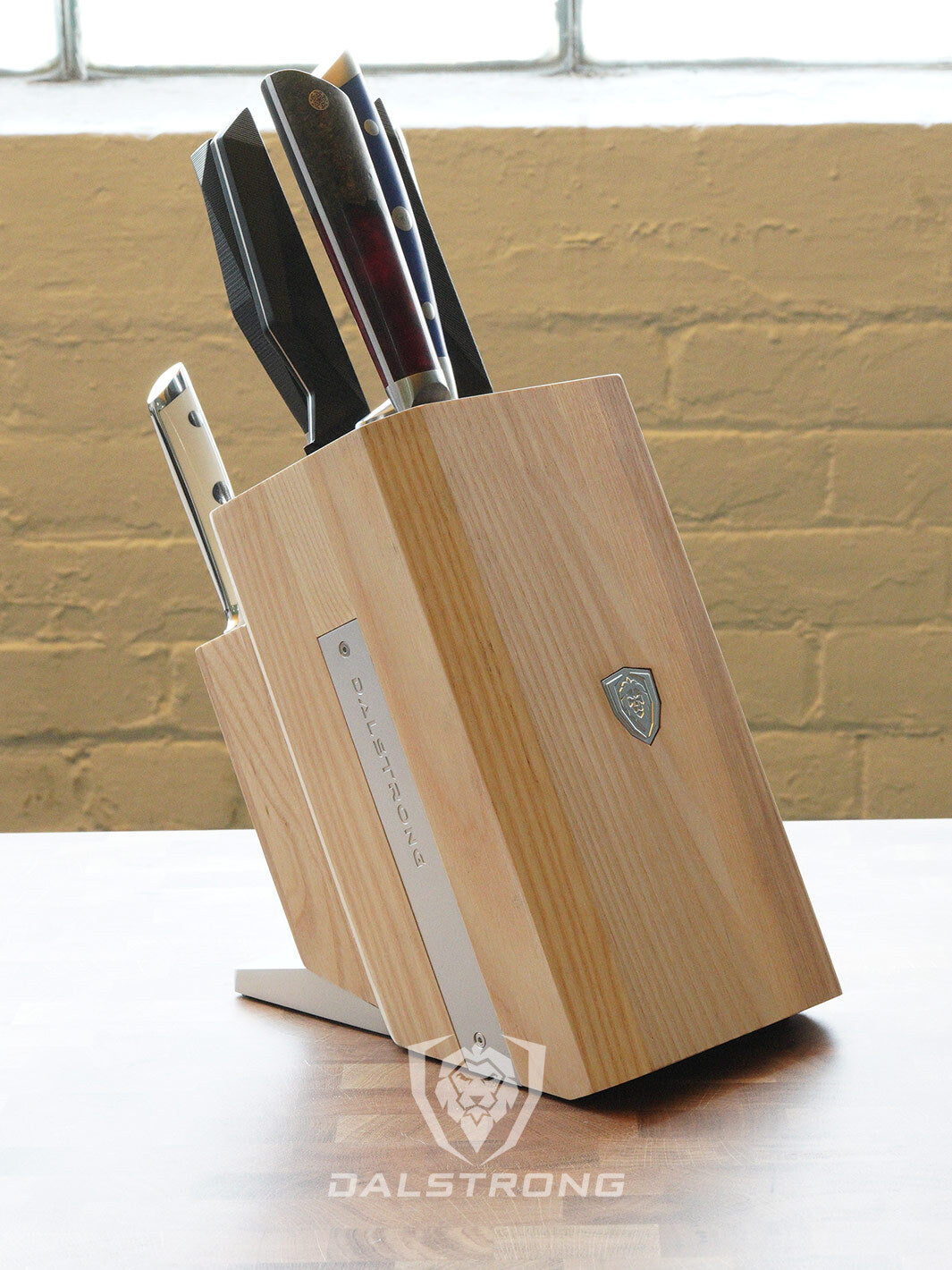 Premium Universal Knife Block Set - 18 Slots for Kitchen Knives | Dalstrong © Knife Holder | Perfect for Home Chefs & Professional Kitchens