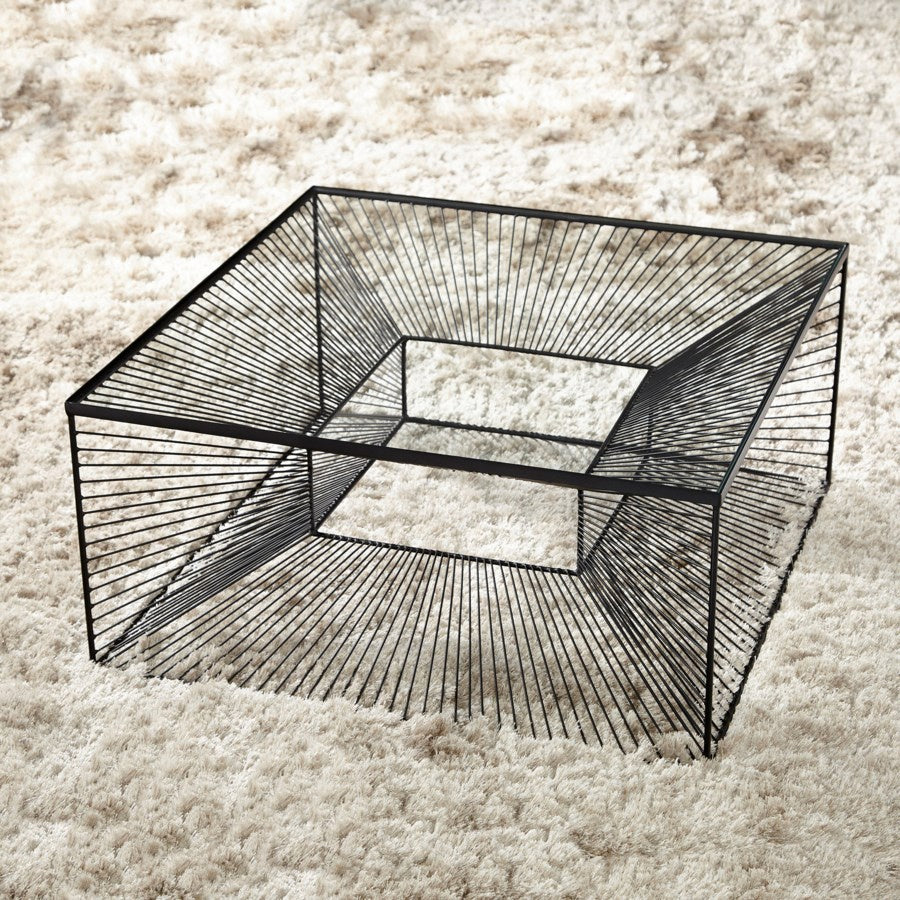 Cyan Design 10841 Enchantment Coffee Table in Graphite - Modern Living Room Furniture for Home Decor & Stylish Interior Design