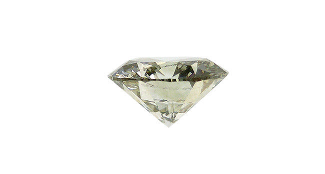 0.58 ct Chameleon Fancy Gray Greenish Yellow Diamond - Unique Color Changing Gem for Engagement Rings & Fine Jewelry