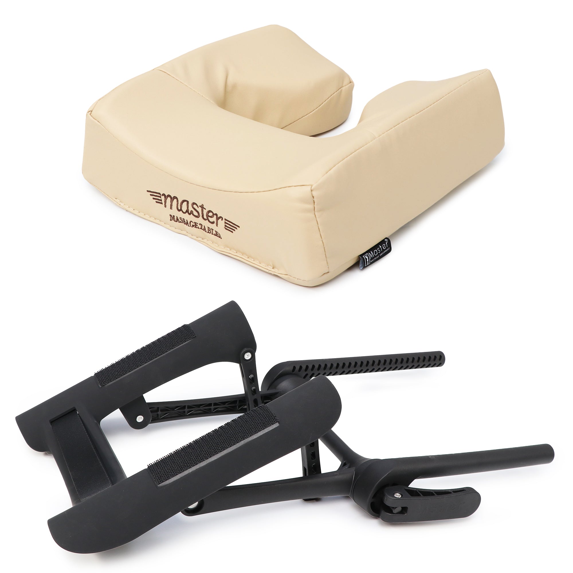 Premium Adjustable Massage Table with Ergonomic Face Cradle & Memory Foam Cushion - Universal Portable Massage Bed for Spa, Physical Therapy & Home Use - Black